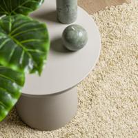 Vloerkleed shaggy hoogpolig modern 80x200 cm goudkleurig - thumbnail