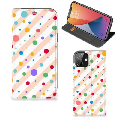 iPhone 12 | iPhone 12 Pro | Hoesje met Magneet | Dots