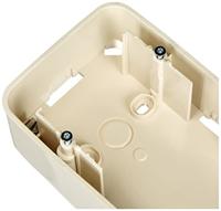Busch-Jaeger 2CKA001799A0386 Opbouwbehuizing 3-voudig Crème-wit, Parel-wit 1 stuk(s) - thumbnail