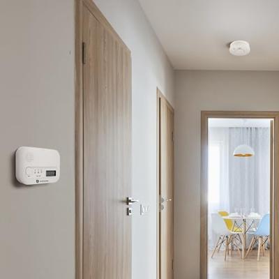 Smartwares FSE-19204 Rook- en koolmonoxidemelder werkt op batterijen Detectie van Rook, Koolmonoxide