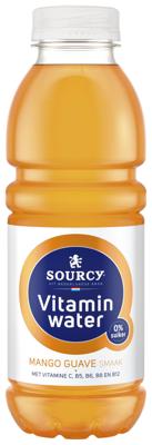 Water sourcy vitamin mango/guave fles 500ml | 6 stuks