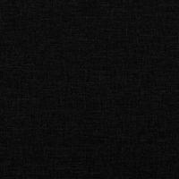 Bedframe zonder matras 80x200 cm stof zwart - thumbnail