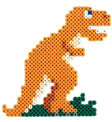 Hama strijkkralenset dino, 2000st.