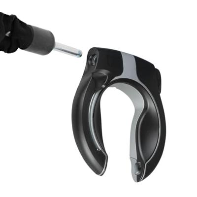 AXA Victory Retractable Frameslot 58 mm - Zwart AXA Victory Retractable Frameslot 58 mm - Zwart