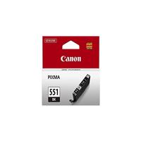 Canon Inktcartridge CLI-551 BK Origineel Zwart 6508B001 - thumbnail