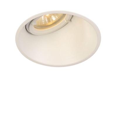 SLV InbouwspotHorn Slant 10,3cm wit - 113151