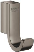 Grohe Selection Haak 1,5x4,4x5,2 cm Hard Graphite Geborsteld - thumbnail