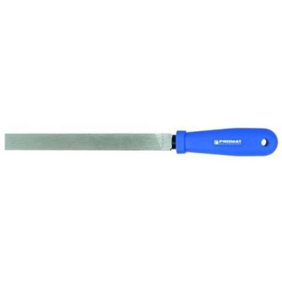 Promat/Tecwerk Werkplaatsvijl | DIN 7261 | lengte 150 mm dwarsdoorsnede 16 x 4 mm | kap 2 platstomp | 2C-Ergo - 4000840060 Promat/Tecwerk Werkplaatsvijl | DIN 7261 | lengte 150 mm dwarsdoorsnede 16 x 4 mm | kap 2 platstomp | 2C-Ergo - 4000840060
