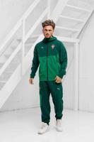 PUMA Portugal Pumatech Woven Trainingsbroek 2025-2026 Donkergroen Groen Wit - thumbnail