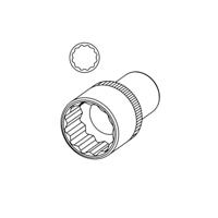 KS Tools 9114117 9114117 Verwisselbare kop - thumbnail