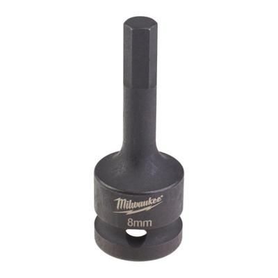 Milwaukee Accessoires 1/2 impact hex bit dop hex8 - 4932478065