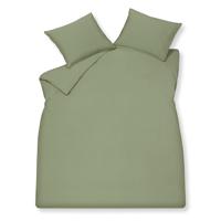 Vandyck Vandyck Washed Cotton Dekbedovertrek Smoke Green 140x220 - thumbnail