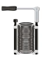 Brüder Mannesmann Veerspanners 300 mm metaal 2 st 258-1 NEW - thumbnail