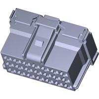 TE Connectivity 6-968975-1 Female behuizing (kabel) MCP Totaal aantal polen: 21 Inhoud: 1 stuk(s) - thumbnail