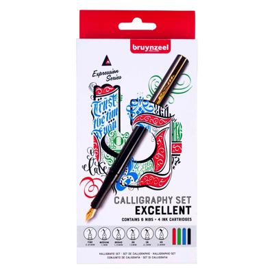 Bruynzeel kalligrafieset 14-delig