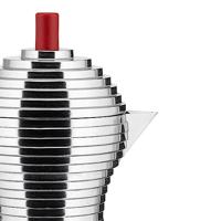 ALESSI - Pulcina - Percolator 3kops rood - thumbnail