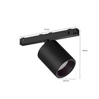 Philips Hue Perifo - White and color uitbreiding spot zwart - 929003115701 - thumbnail