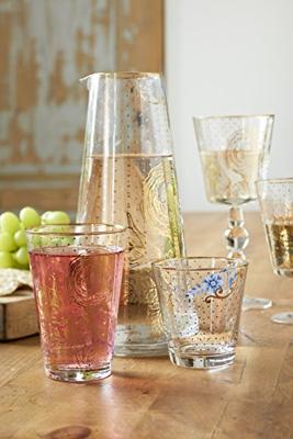 Pip Studio Royal longdrinkglas Golden Flower Pip Studio Royal longdrinkglas Golden Flower
