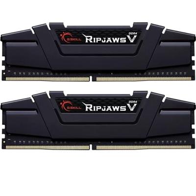 G.Skill Ripjaws V Werkgeheugenset voor PC DDR4 16 GB 2 x 8 GB Non-ECC 4000 MHz 288-pins DIMM CL18-22-22-42 F4-4000C18D-16GVK G.Skill Ripjaws V Werkgeheugenset voor PC DDR4 16 GB 2 x 8 GB Non-ECC 4000 MHz 288-pins DIMM CL18-22-22-42 F4-4000C18D-16GVK
