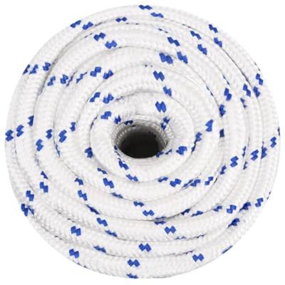 Boot touw 20 mm 50 m polypropyleen wit Boot touw 20 mm 50 m polypropyleen wit
