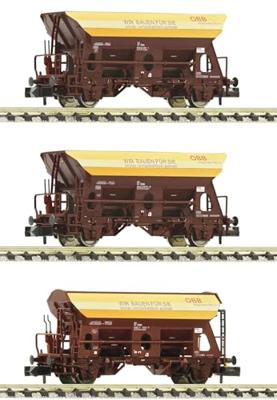 Fleischmann 6660057 N set van 3 steenslagwagens van de ÖBB