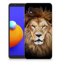 Samsung Galaxy A01 Core TPU Hoesje Leeuw - thumbnail