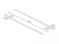 Delock 18954 Kabelbinder Wit Met schiftveld 10 stuk(s) - thumbnail