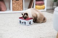 Trixie cat activity rod box wit / bordeaux - thumbnail