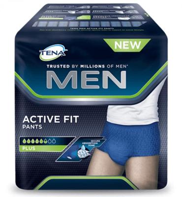 Tena Men Active Fit Pants Plus Blauw S/m 12 772512