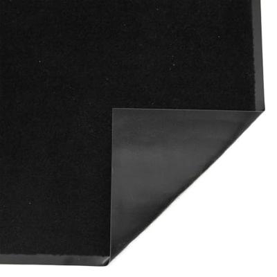 VidaXL Deurmat 80x120 cm zwart