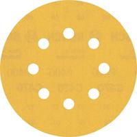 Bosch Accessoires Expert C470 schuurpapier voor excenterschuurmachines 125 mm, 8 gaten, K400 5-delig - 2608900811 - thumbnail