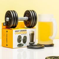 Dumbell Onderzetters (Set Van 6) - thumbnail