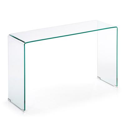 Kave Home Glazen Sidetable 'Burano', 125 x 40 cm