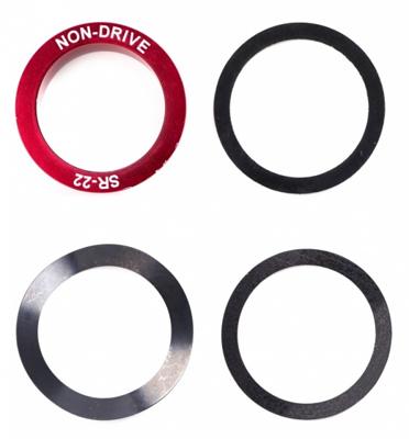 Elvedes Reduceerset - trapas verloop van 24 mm naar 22 mm gxp (4 delig)