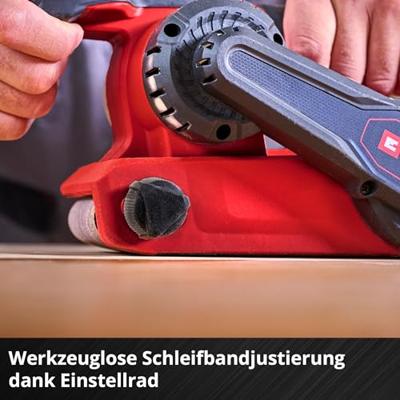 Einhell TP-BS 18/457 Li BL Solo - Accu Bandschuurmachine | 18V | 457 mm | Zonder accu en lader - 4466270 4466270 - thumbnail