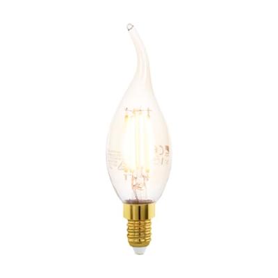 EGLO Ledlamp - kaars met tip - e14 - 320 lm - amber - 1700 k - dimbaar - thumbnail