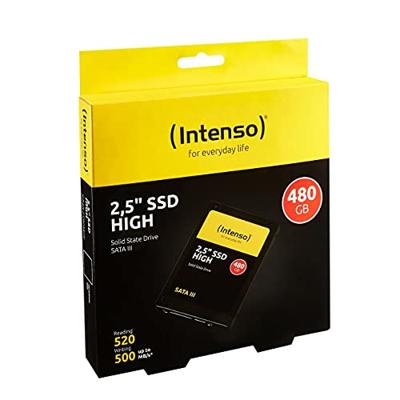 Intenso High Performance 480 GB SSD harde schijf (2.5 inch) SATA 6 Gb/s Retail 3813450 Intenso High Performance 480 GB SSD harde schijf (2.5 inch) SATA 6 Gb/s Retail 3813450
