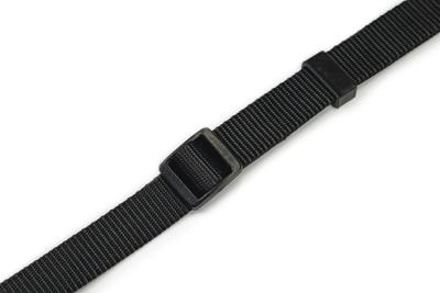 Beeztees Verstelbare linnen van nylon voor honden, zwart, 120 – 180 x 1 cm