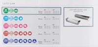 Leitz Lamineerfolie DIN A4 80 micron glanzend 25 stuk(s) - thumbnail