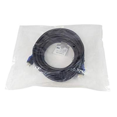 LogiLink CH0062 HDMI-kabel HDMI Aansluitkabel HDMI-A-stekker, HDMI-A-stekker 2.00 m Zwart 4K UHD, Audio Return Channel (ARC), Vergulde steekcontacten