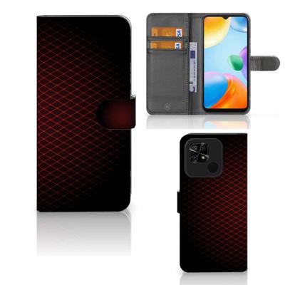 Xiaomi Redmi 10C | Telefoon Hoesje | Geruit Rood Xiaomi Redmi 10C | Telefoon Hoesje | Geruit Rood