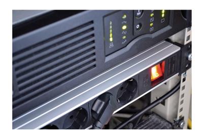 Alu-Line 19" Rack Mount Power Strip | Schuko to 12 x Schuko