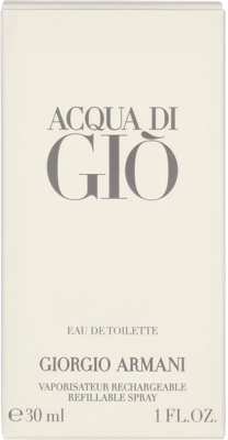 Giorgio Armani acqua di gio homme eau de toilette spray 30ml heren refillable