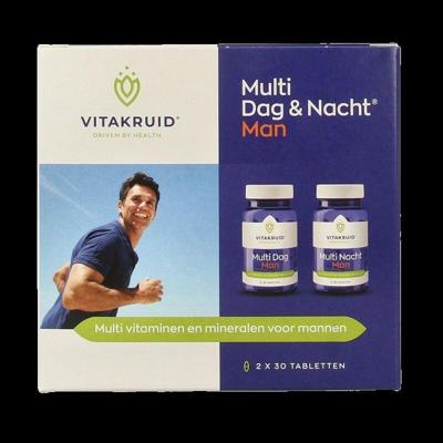 Multi Dag & Nacht Man 100% Vegan 2 x 30 60 Tabletten