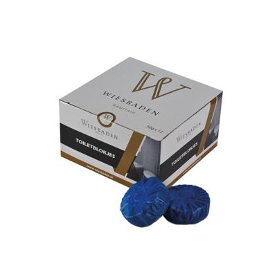 Wiesbaden set � 12 stuks toiletblokjes blauw tbv Geberit