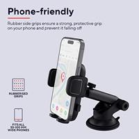 Trust RUNO PHONE WINDSHIELD CAR HOLDER Telefoonhouder Zwart - thumbnail