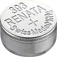 Renata Knoopcel 393 1.55 V 1 stuk(s) 80 mAh Zilveroxide SR48 Compatible courant fort - thumbnail