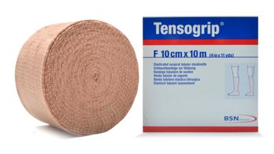 Tensogrip 10m x 10cm huidskleur (1 st)