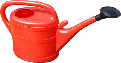Geli kunststof gieter 10 liter rood
