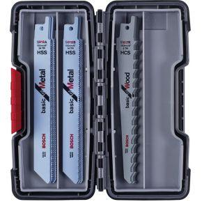 Bosch Accessories 2607010901 Reciprozaagbladenset Wood and Metal Basic, 15-delig 1 set(s)